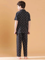 Lil Tomatoes Boys Cotton Night Suits-GBNS-S24-1438_CHARCOAL_30
