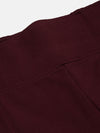 Women Solid Maroon Slim Fit Jeggings-AF-2269-Maroon