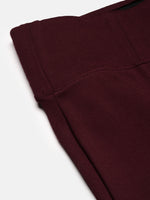 Women Solid Maroon Slim Fit Jeggings-AF-2269-Maroon