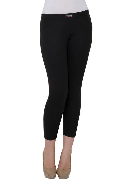 Bodycare Womens Thermal Bottoms Pack Of 1-Black