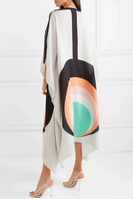 Moroccan Designer Soft Silk Crepe Kaftans