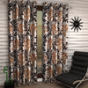 Home Sizzler 2 Piece Elegant Eyelet Polyester Curtain Set
