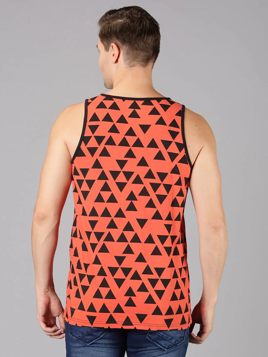 UrGear Men's Geometric Print T-shirt-UrM002061pS