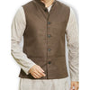 Authentics Nehru Jacket Coffee Brown