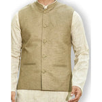 Authentics Nehru Jacket Golden