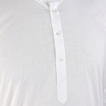 Authentics Kurta Pyjama Set White-KPRRLN-38