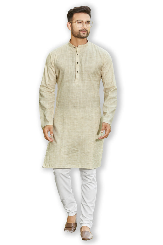 Authentics Kurta Bandi Set Olive