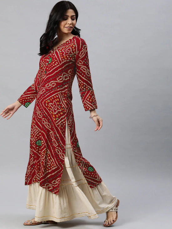 Ahika Women's Cotton Blend Printed-VCK1708_3XL