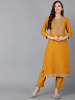 Ahika Women Silk Blend Embroidered-VCK9127_XS