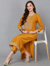 Ahika Women Silk Blend Embroidered-VCK9127_XS
