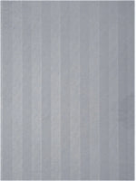 Home Sizzler 300TC Microfibre White Satin Striped Double Bedsheet with 2 King Size Pillow Covers, 90"X92"