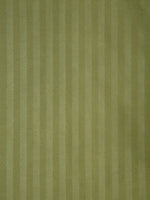 Home Sizzler 300TC Microfibre Green Satin Striped Double Bedsheet with 2 King Size Pillow Covers, 90"X92"