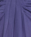 Women Cotton Flex Customizable Midi Wrap Skirt with Pleats