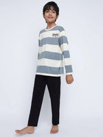 Lil Tomatoes Boys Cotton Night Suits-GBNS-W23-1244_GRAY_30